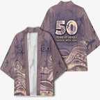 Personalised NAIDOC Week 2026 Kimono Shark Pattern Coastal Style