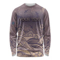 Personalised NAIDOC Week 2026 Long Sleeve Shirt Shark Pattern Coastal Style
