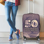 NAIDOC Week 2026 Luggage Cover Shark Pattern Coastal Style