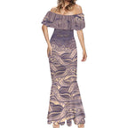 Personalised NAIDOC Week 2026 Mermaid Dress Shark Pattern Coastal Style