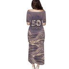 Personalised NAIDOC Week 2026 Puletasi Shark Pattern Coastal Style