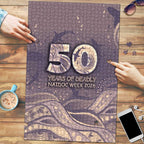 NAIDOC Week 2026 Puzzle Shark Pattern Coastal Style