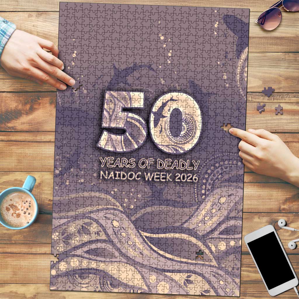 NAIDOC Week 2026 Puzzle Shark Pattern Coastal Style