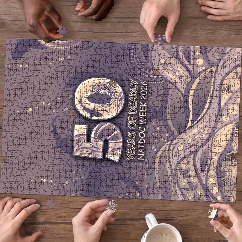 NAIDOC Week 2026 Puzzle Shark Pattern Coastal Style
