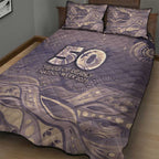 NAIDOC Week 2026 Quilt Bed Set Shark Pattern Coastal Style