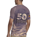 Personalised NAIDOC Week 2026 Rugby Jersey Shark Pattern Coastal Style