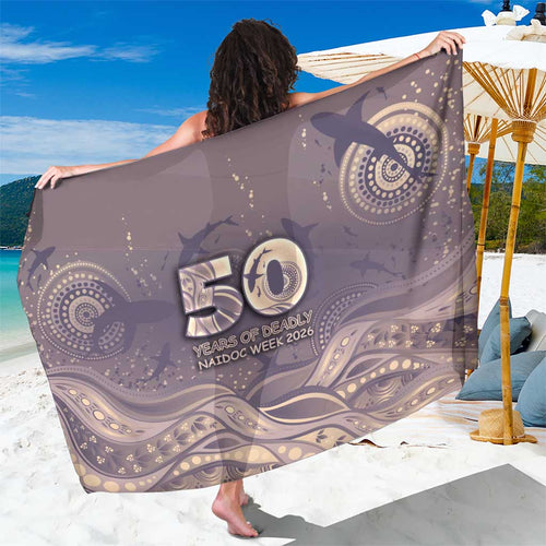 NAIDOC Week 2026 Sarong Shark Pattern Coastal Style