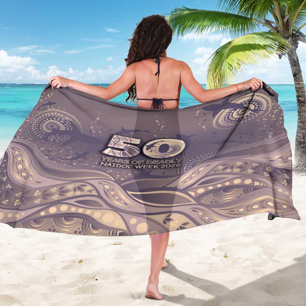 NAIDOC Week 2026 Sarong Shark Pattern Coastal Style