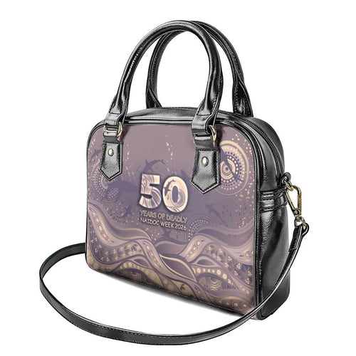 NAIDOC Week 2026 Shoulder Handbag Shark Pattern Coastal Style