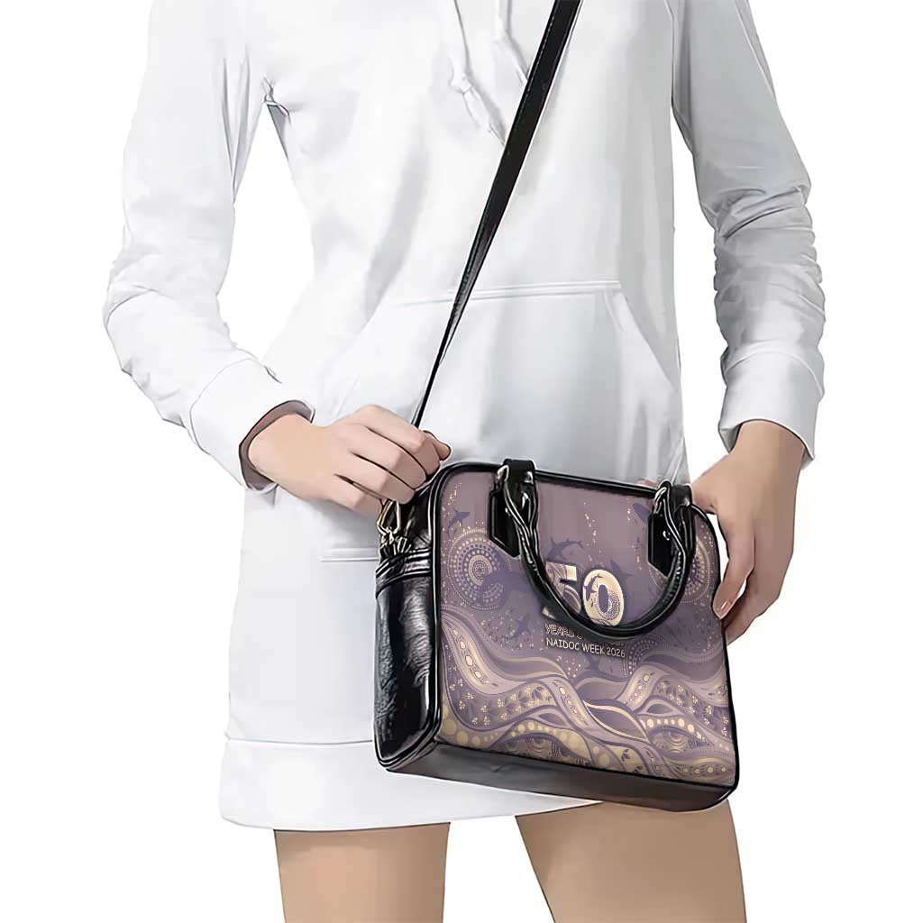 NAIDOC Week 2026 Shoulder Handbag Shark Pattern Coastal Style