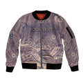 Personalised NAIDOC Week 2026 Sleeve Zip Bomber Jacket Shark Pattern Coastal Style