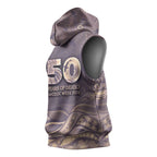 Personalised NAIDOC Week 2026 Sleeveless Hoodie Shark Pattern Coastal Style