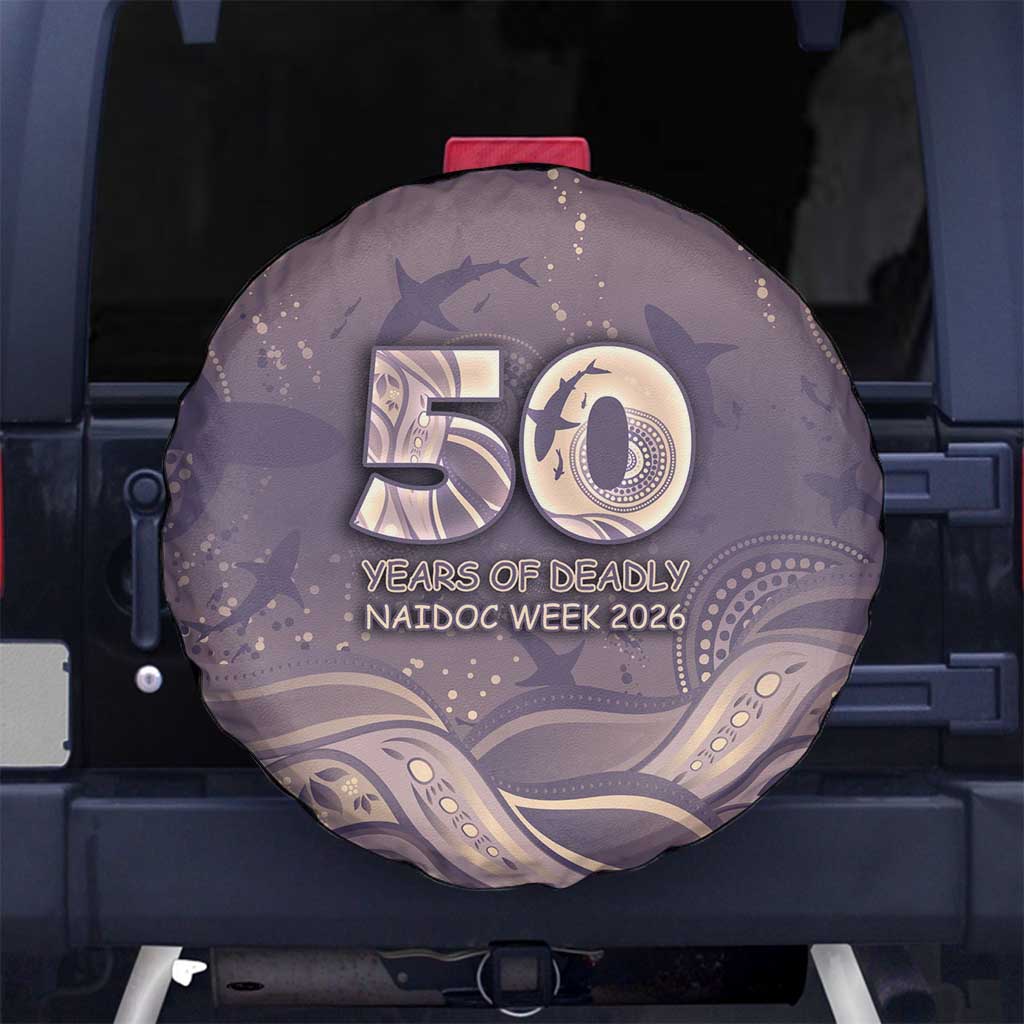 NAIDOC Week 2026 Spare Tire Cover Shark Pattern Coastal Style