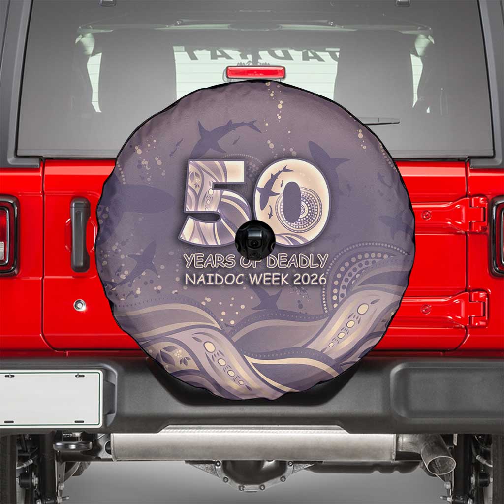 NAIDOC Week 2026 Spare Tire Cover Shark Pattern Coastal Style