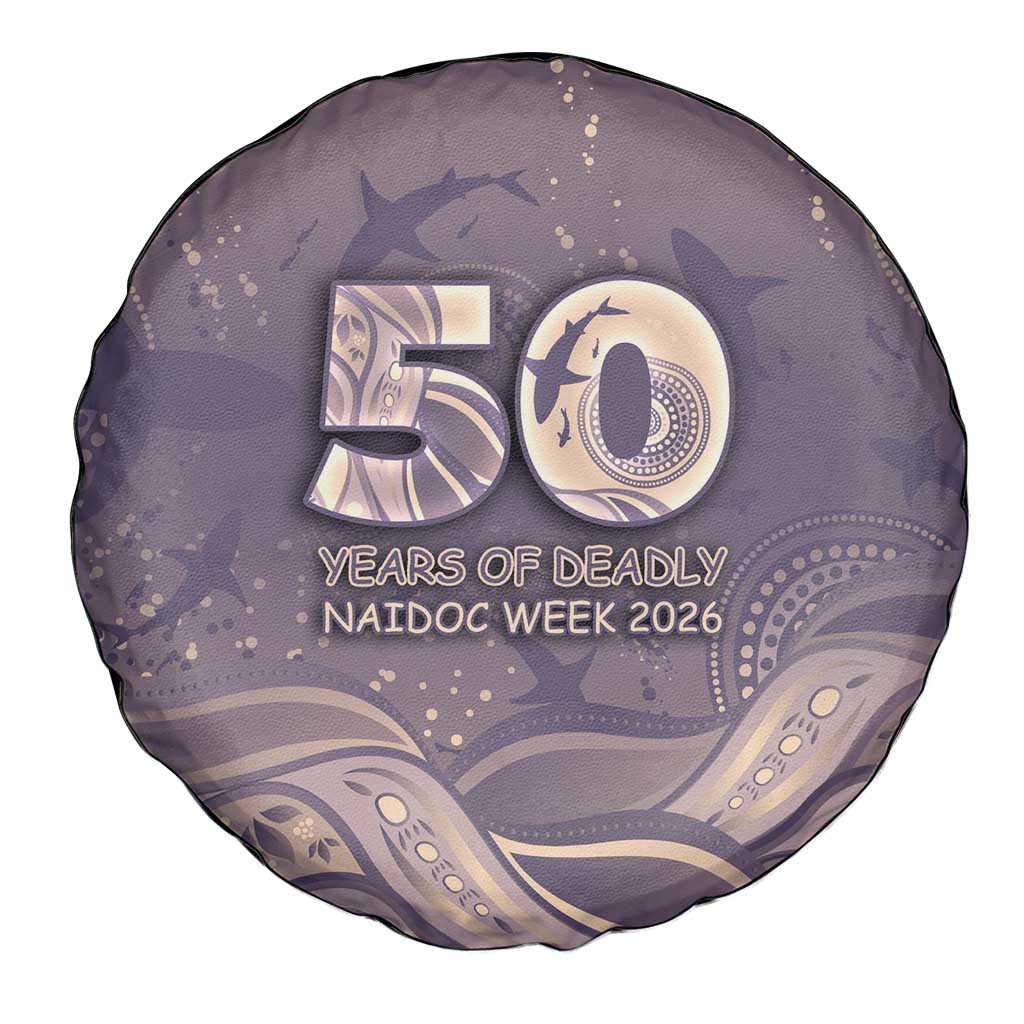 NAIDOC Week 2026 Spare Tire Cover Shark Pattern Coastal Style