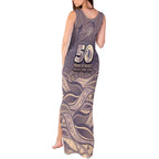 Personalised NAIDOC Week 2026 Tank Maxi Dress Shark Pattern Coastal Style