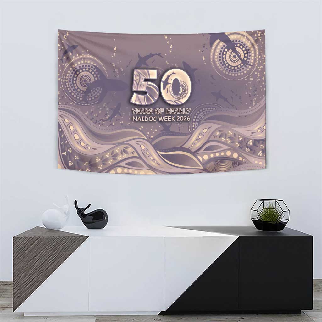 NAIDOC Week 2026 Tapestry Shark Pattern Coastal Style