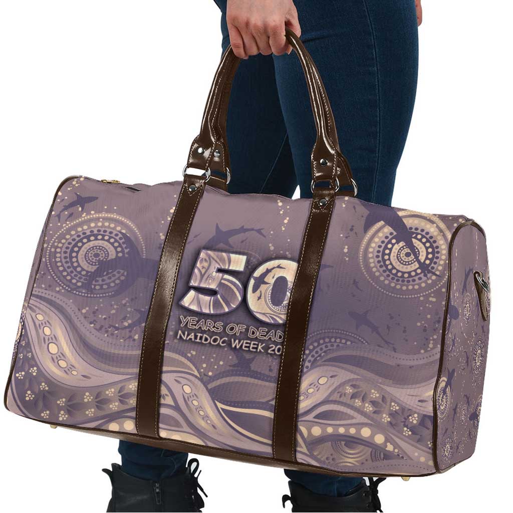 NAIDOC Week 2026 Travel Bag Shark Pattern Coastal Style
