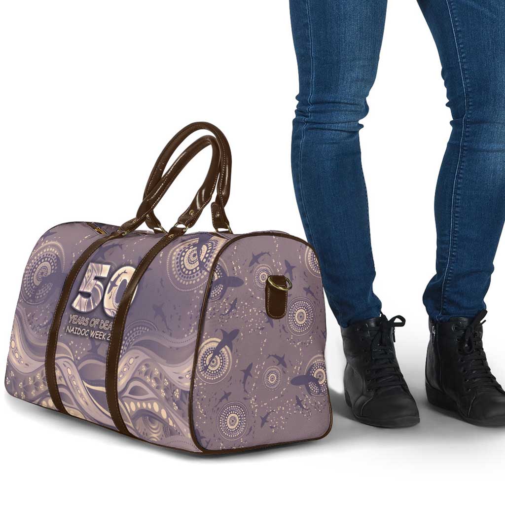 NAIDOC Week 2026 Travel Bag Shark Pattern Coastal Style
