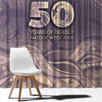 NAIDOC Week 2026 Window Curtain Shark Pattern Coastal Style