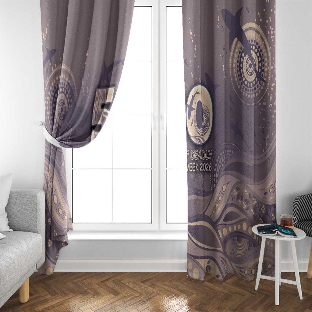 NAIDOC Week 2026 Window Curtain Shark Pattern Coastal Style