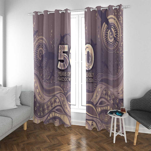 NAIDOC Week 2026 Window Curtain Shark Pattern Coastal Style