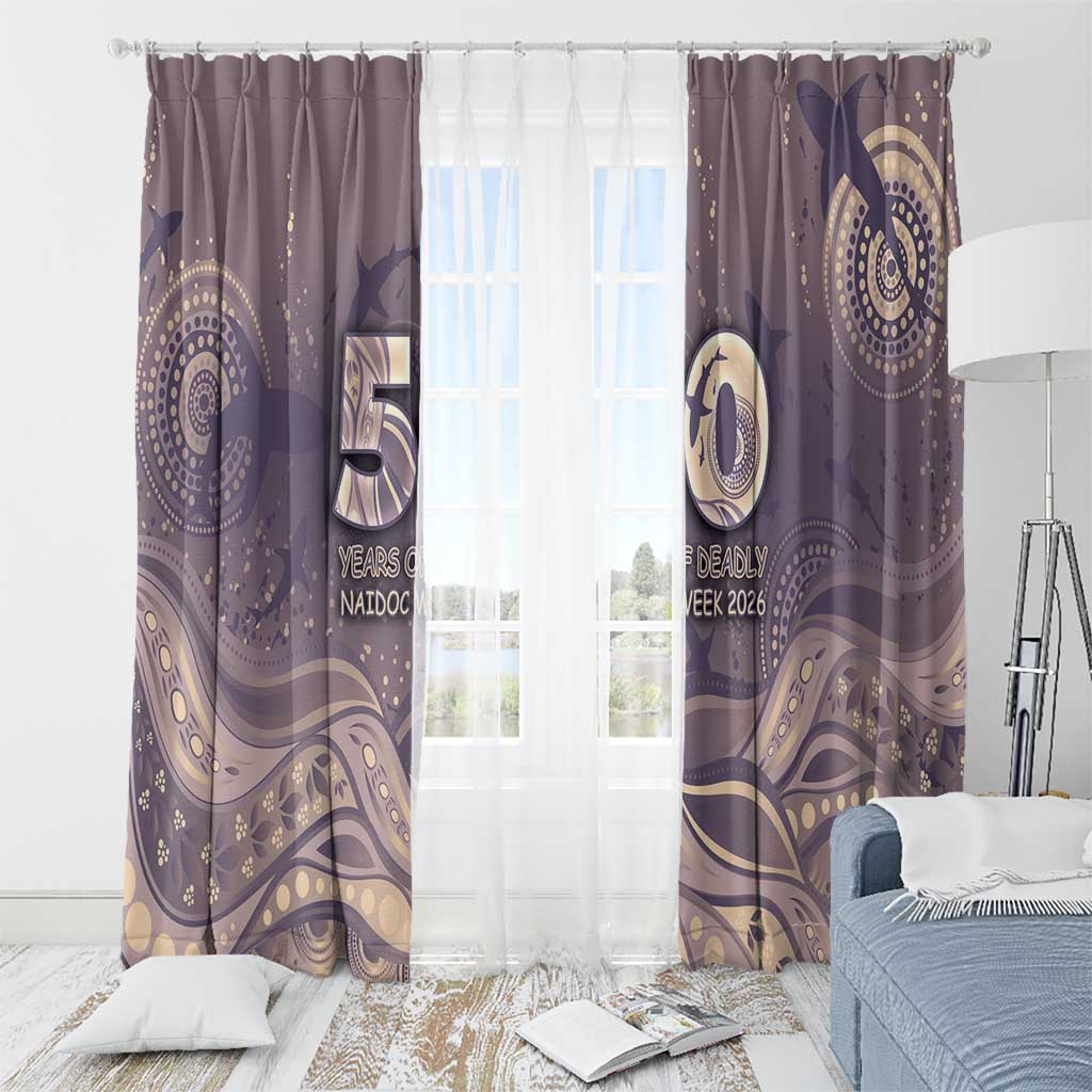 NAIDOC Week 2026 Window Curtain Shark Pattern Coastal Style