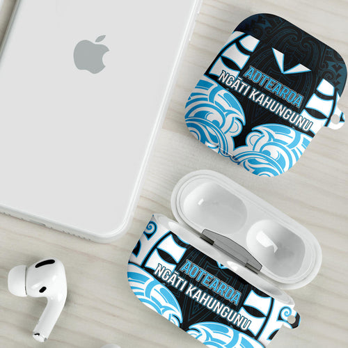Aotearoa Ngati Kahungunu AirPods Case New Zealand Traditional Maori Pattern