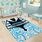 Aotearoa Ngati Kahungunu Area Rug New Zealand Traditional Maori Pattern