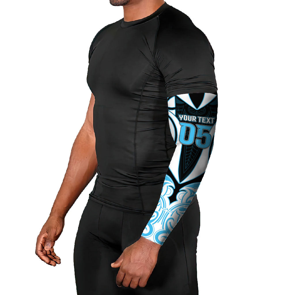 Custom Aotearoa Ngati Kahungunu Arm Sleeves New Zealand Traditional Maori Pattern