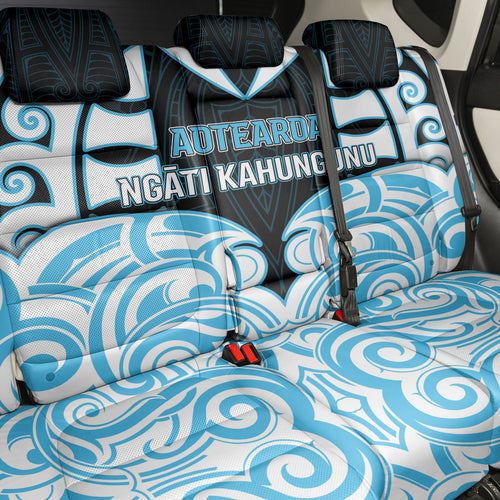 Aotearoa Ngati Kahungunu Back Car Seat Cover New Zealand Traditional Maori Pattern