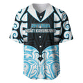 Custom Aotearoa Ngati Kahungunu Baseball Jersey New Zealand Traditional Maori Pattern