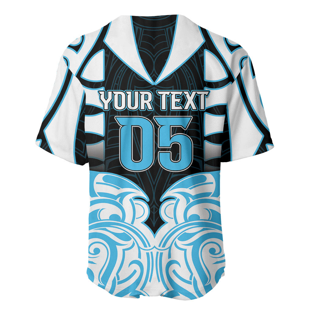 Custom Aotearoa Ngati Kahungunu Baseball Jersey New Zealand Traditional Maori Pattern