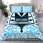 Aotearoa Ngati Kahungunu Bedding Set New Zealand Traditional Maori Pattern
