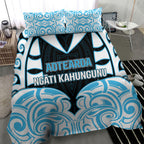 Aotearoa Ngati Kahungunu Bedding Set New Zealand Traditional Maori Pattern