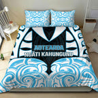 Aotearoa Ngati Kahungunu Bedding Set New Zealand Traditional Maori Pattern
