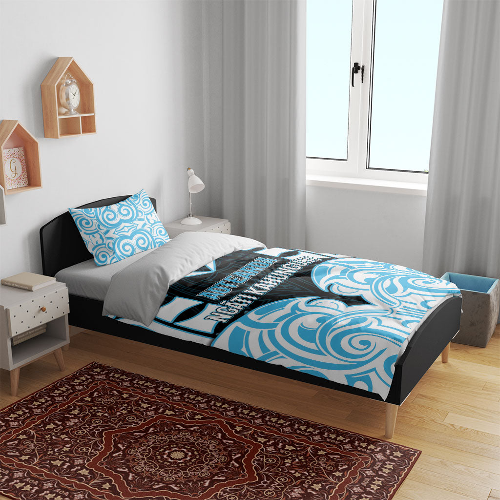 Aotearoa Ngati Kahungunu Bedding Set New Zealand Traditional Maori Pattern
