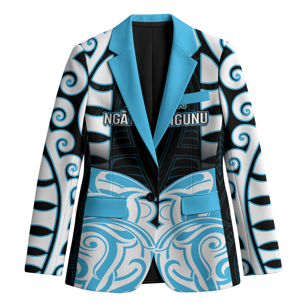 Custom Aotearoa Ngati Kahungunu Blazer New Zealand Traditional Maori Pattern