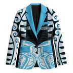Custom Aotearoa Ngati Kahungunu Blazer New Zealand Traditional Maori Pattern