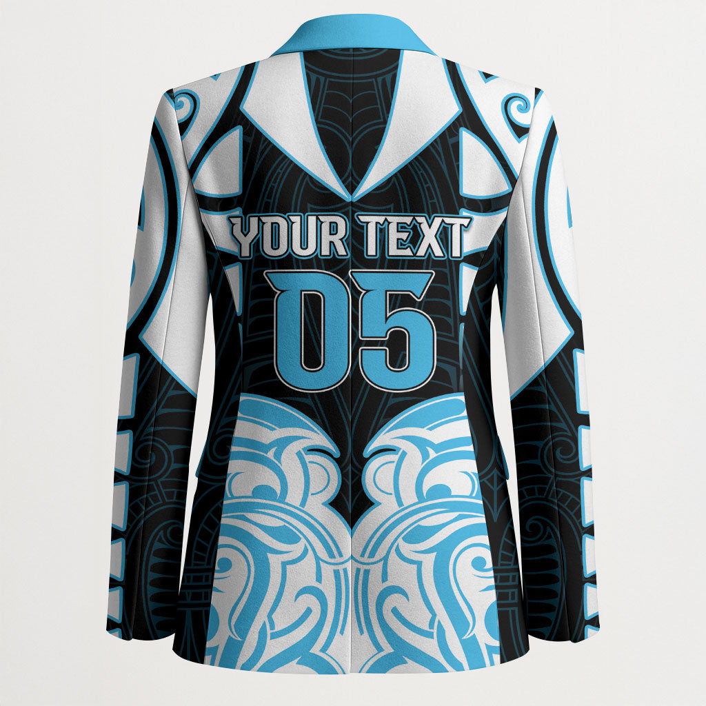 Custom Aotearoa Ngati Kahungunu Blazer New Zealand Traditional Maori Pattern
