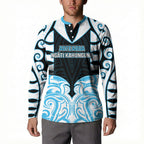 Custom Aotearoa Ngati Kahungunu Button Sweatshirt New Zealand Traditional Maori Pattern