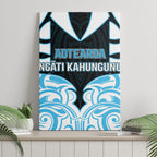 Aotearoa Ngati Kahungunu Canvas Wall Art New Zealand Traditional Maori Pattern