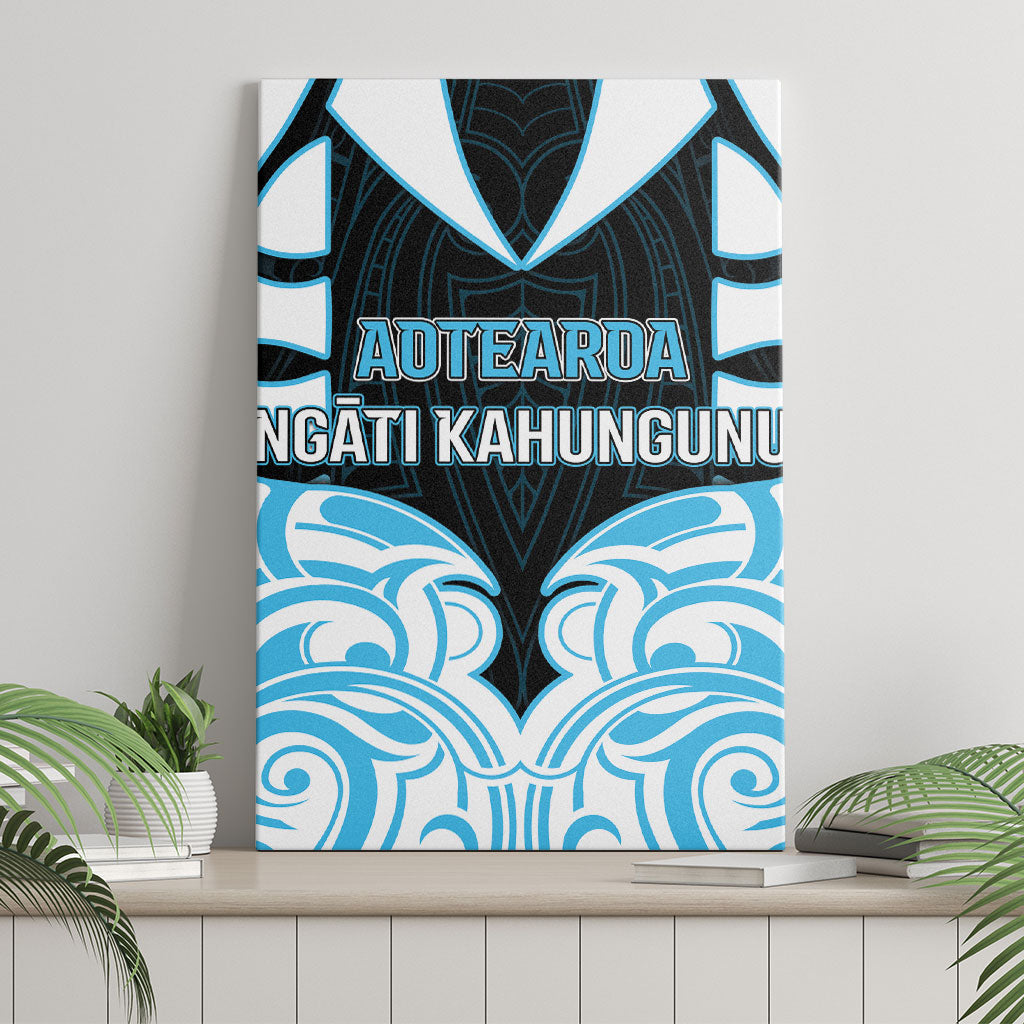 Aotearoa Ngati Kahungunu Canvas Wall Art New Zealand Traditional Maori Pattern