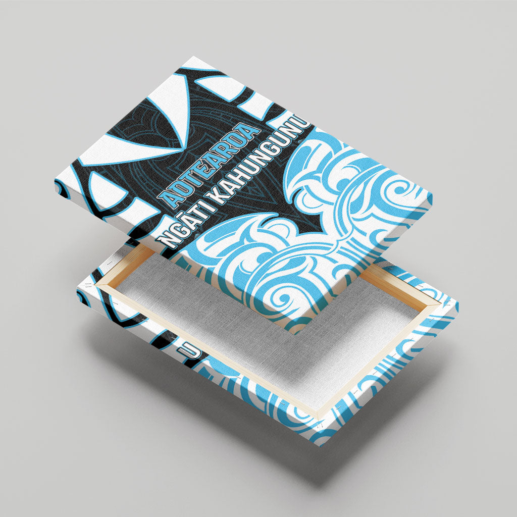 Aotearoa Ngati Kahungunu Canvas Wall Art New Zealand Traditional Maori Pattern