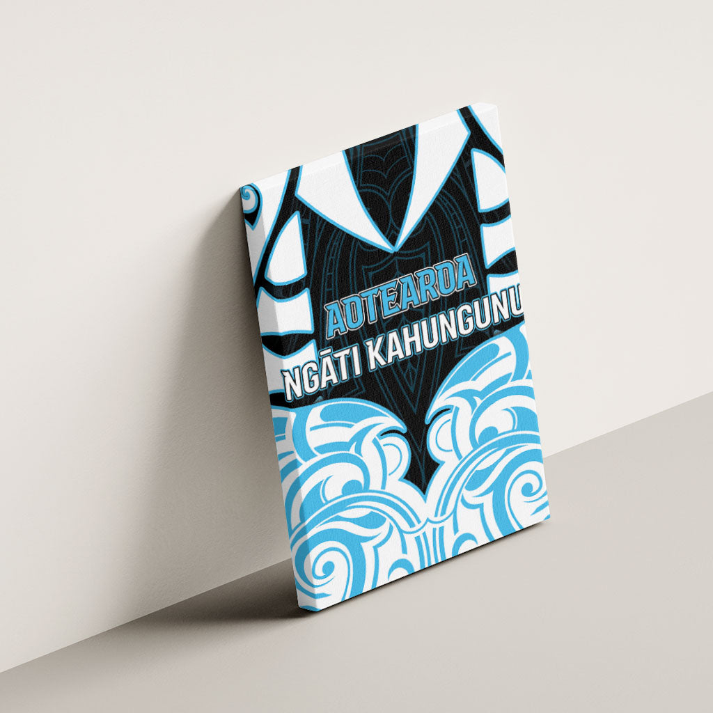 Aotearoa Ngati Kahungunu Canvas Wall Art New Zealand Traditional Maori Pattern