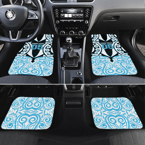 Custom Aotearoa Ngati Kahungunu Car Mats New Zealand Traditional Maori Pattern