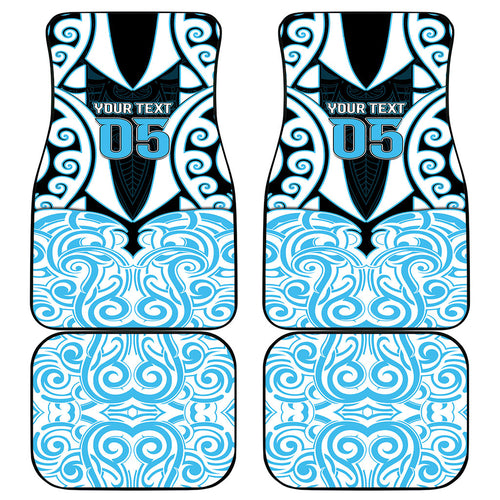 Custom Aotearoa Ngati Kahungunu Car Mats New Zealand Traditional Maori Pattern