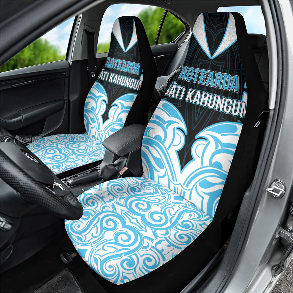 Aotearoa Ngati Kahungunu Car Seat Cover New Zealand Traditional Maori Pattern