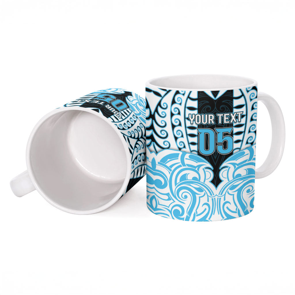 Custom Aotearoa Ngati Kahungunu Ceramic Mug New Zealand Traditional Maori Pattern
