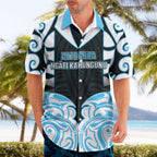 Custom Aotearoa Ngati Kahungunu Hawaiian Shirt New Zealand Traditional Maori Pattern